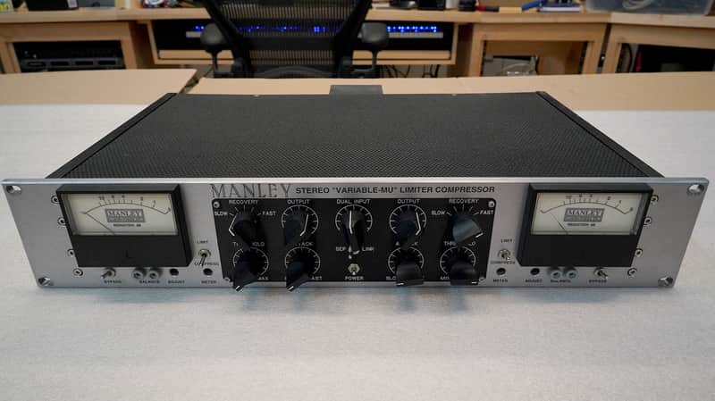 Manley Labs Variable MU Stereo Tube Compressor Limiter with High-Pass Filter 2010s - Purple image 1
