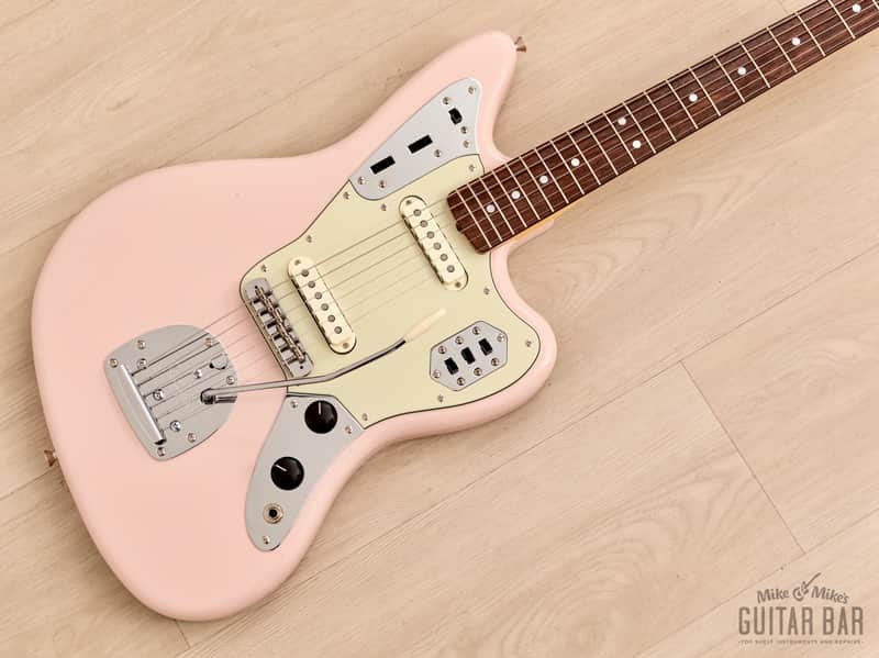 2023 Fender Traditional II 60s Jaguar FSR Shell Pink w/ Headstock