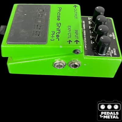 Boss PH-3 Phase Shifter (Dark Gray Label) 2000 - Present - Green - X17762 image 5