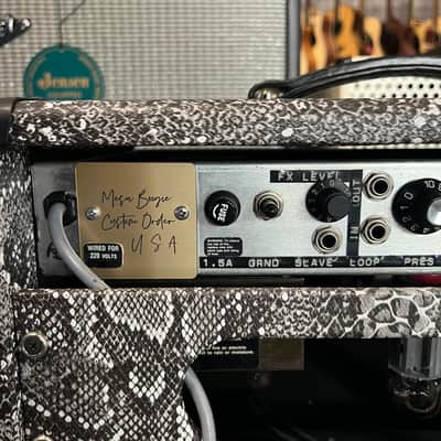 Mesa Boogie   Mark 1 Coversion Custom Order Snake Skin image 7