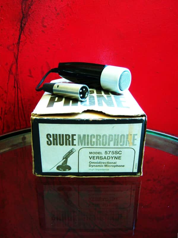 Vintage 1960's Shure 575S dynamic microphone Hi Z harp mic w | Reverb