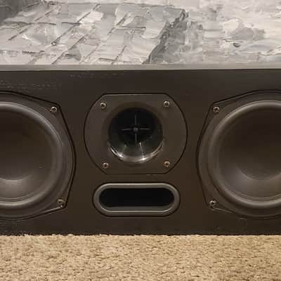 Klipsch Klipsch KV-2 Center Channel Speaker Black Satin 1993 - Black Satin wood image 2