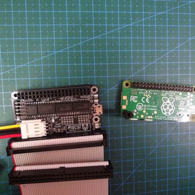 Akai Sampler PiScsi Pi Zero W - internal installation - asembld V2.7 New! image 3