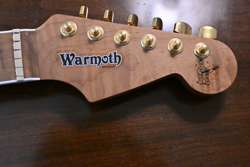 Warmoth Roasted Maple Gibson Scale Stratocaster Neck 2023 - Satin image 1