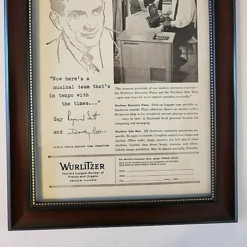 1961 Wurlitzer Raymond Scott Bw