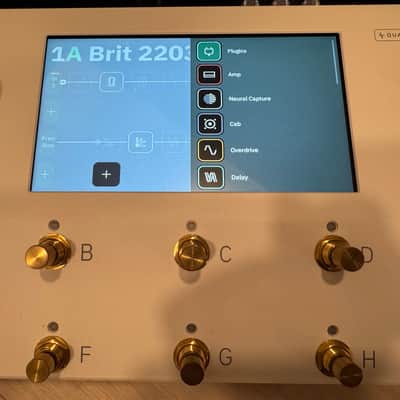 PRE-OWNED Neural DSP Quad Cortex Limited Edition White & Gold imagen 10
