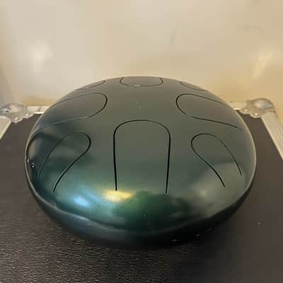 Pearl PMTD8AM/689 10" 8 Note Tongue Drum - A Minor 2010s - Green Burst image 1