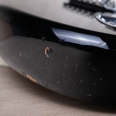 Fender ST54-LS Stratocaster CIJ 2007 Black Lace Sensor Pickups Made in Japan Blackie Style w/ Bag image 8