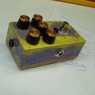 Pro Analog MKIII fuzz, 5-knob, vintage Germanium, custom paint image 2
