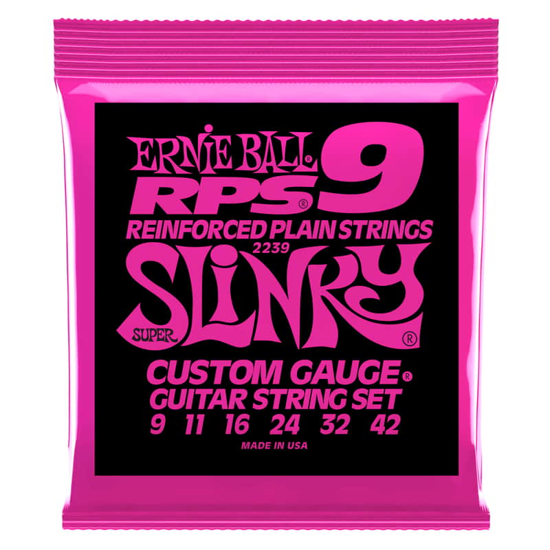 Ernie Ball 2239 RPS Super Slinky Nickel Wound Electric Guitar Strings 9-42 image 1