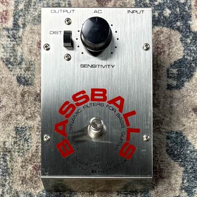 1979 Electro-Harmonix Bassballs Vintage Twin Dynamic Filter Bass Guitar Effects Pedal w/ Box & Paperwork! image 2