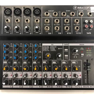 MACKIE MIX12FX Mackie 12-Channel Compact Mixer with Effects image 1