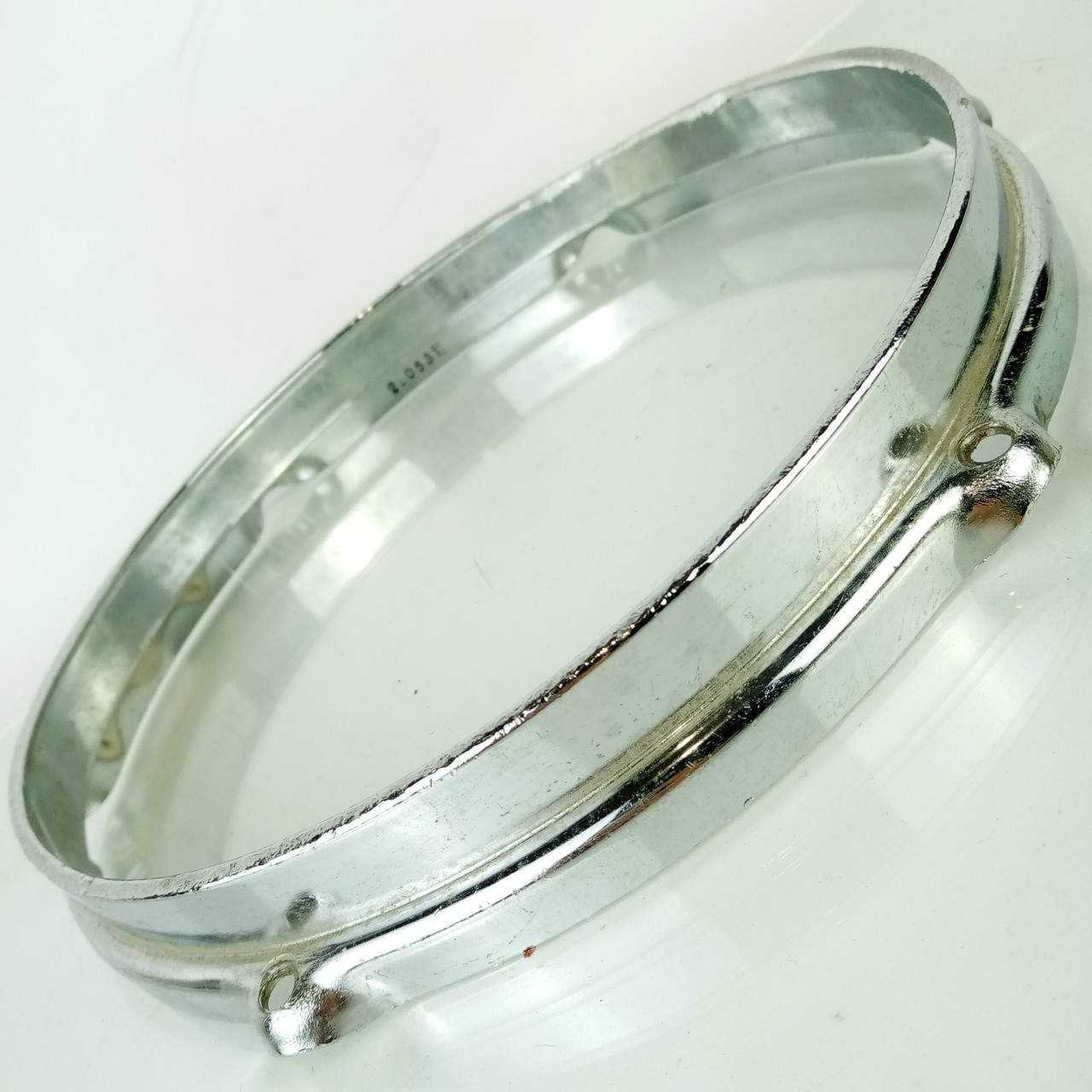 Yamaha 10" Aluminum 6Lug Power Hoop Tom Drum Batter Rim Maple Custom Mark1 Japan — main photograph