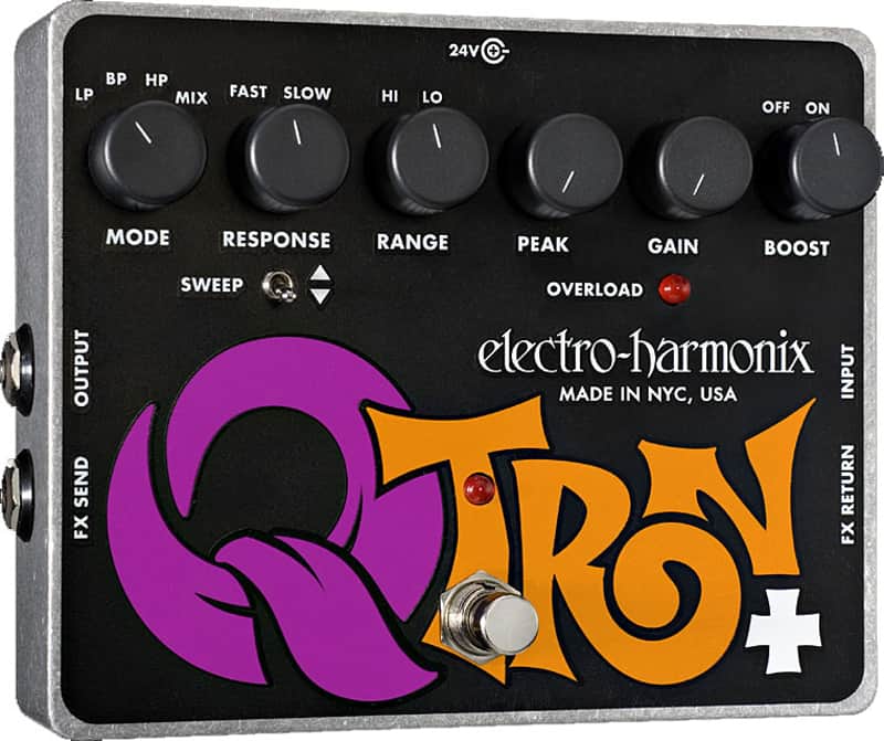Electro-Harmonix Q-Tron+ Envelope Filter Pedal image 1
