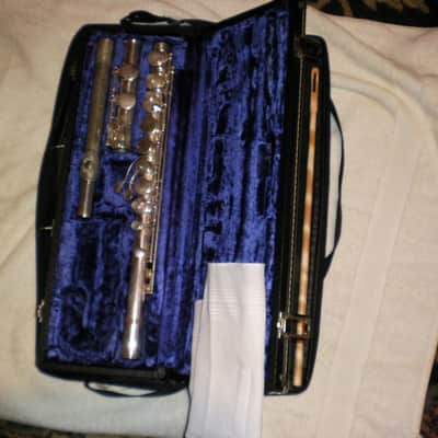 Gemeinhardt Solid silver Alto flute circa 1990 - SOLID SILVER image 1