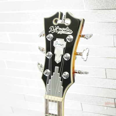 D'Angelico Premier Mini DC with Pau Ferro Fretboard - Dark Iced Tea Burst image 14
