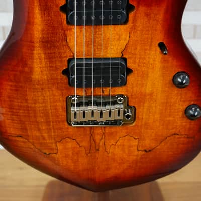 Sterling MAJ200X SM John Petrucci Signature - Blood Orange Burst image 6