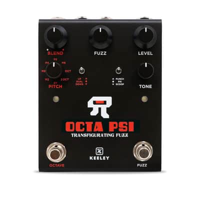 Keeley Octa Psi Transfigurating Fuzz 2024 - Black image 1