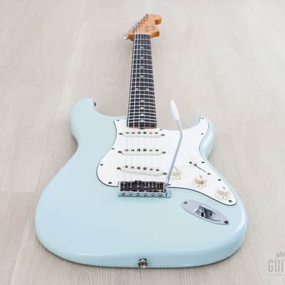 1966 Fender Stratocaster Vintage Electric Guitar Sonic Blue w/ Case image 11