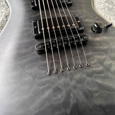 ESP LTD H7-2015 40th Anniversary 2015 - See Thru Black Satin image 4