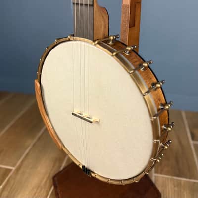 Ode Walnut Magician 5-String Openback Banjo 13" image 7