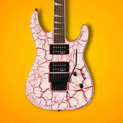 Jackson X Series Soloist SLX DX Crackle 6-String Right-Handed Electric Guitar with Basswood Body and Laurel Fingerboard (Bloodshot Crackle) image 7