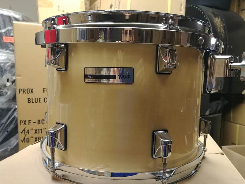 Taye Drums ProX 10x8.5 Rack Tom Natural Basswood Free Shipping image 1