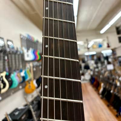 Ibanez Ibanez RGD71ALMS Axion Label Multi-Scale Electric Guitar 2019 - Aurora Burst Black Matte image 4