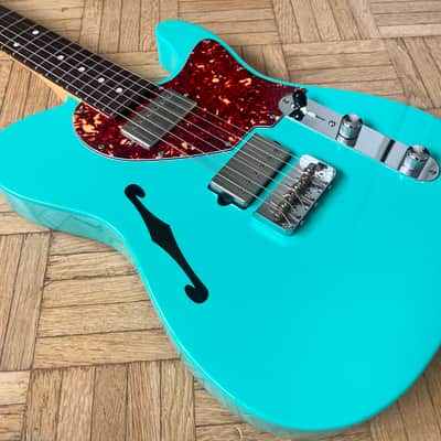 Suhr Alt T 2023 - Seafoam Green with Rosewood Fretboard image 2