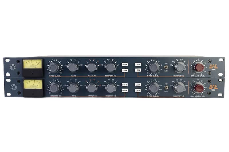 BAE 10DC Compressor / Limiter Pair with PSU image 2