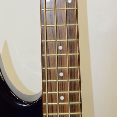 B.C. Rich Bronze Series Warlock Electric Bass Guitar Black image 4