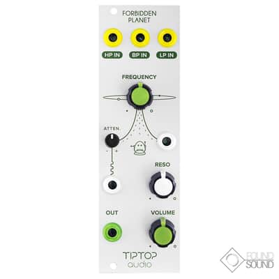 Tiptop Audio Forbidden Planet Analog Filter - White image 1