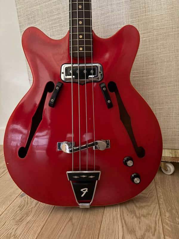 Fender Coronado Bass I 1967 - Cherry Red image 1