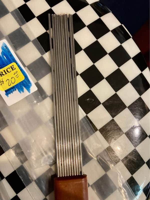 Latin Percussion Guiro Scraper stencil of lp333 image 1