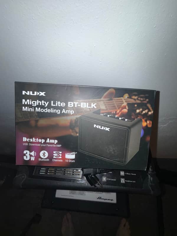 NuX Mighty lite BT-BLK 2022-2024 image 1