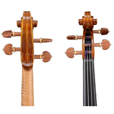 SONG Master 15.5" Viola, Beautiful Oil finished, Rich Mellow Sound, Aged Spruce and maple wood image 5