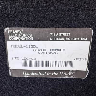 Peavey Model 115DL PA Speakers (One Pair) Formerly Church Owned image 5