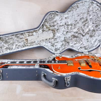 Gretsch Nashville 6120 Hollowbody MIJ 1995 Stain Orange Japan w/ OHSC image 2