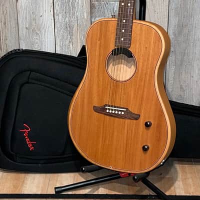 Fender Highway Series Dreadnought Mahogany Top All Mahogany image 16