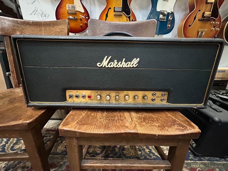 Marshall JMP 1959 Super Lead 100W 1974 - Black image 1