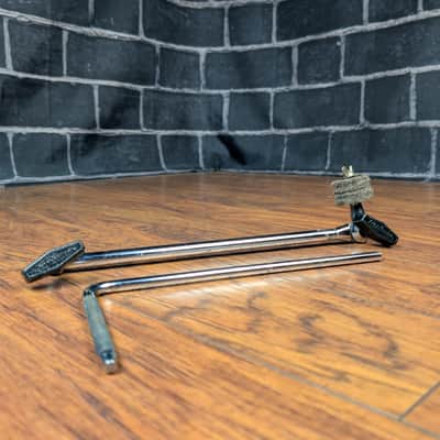 Ludwig Vintage Telescoping L-Arm Cymbal Holder 1960s - Chrome image 1
