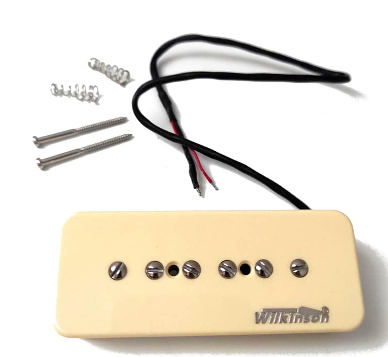 Wilkinson Neck W90 Soapbar Pickups with Alnico V Magnets image 1
