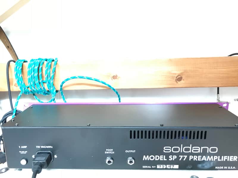 Soldano SP-77 Series II Preamp | Reverb UK