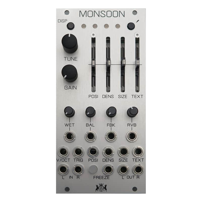 Michigan Synth Works Monsoon Eurorack Granular Effects Module (Silver) image 1