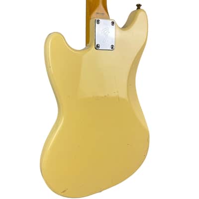 Fender Japan 69 Reissue Mustang 1995-1996 - Vintage White image 5