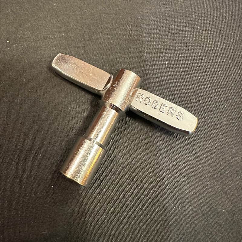 VINTAGE Rogers Drum Key 1960's - Chrome Swivo-Matic-MINT image 1