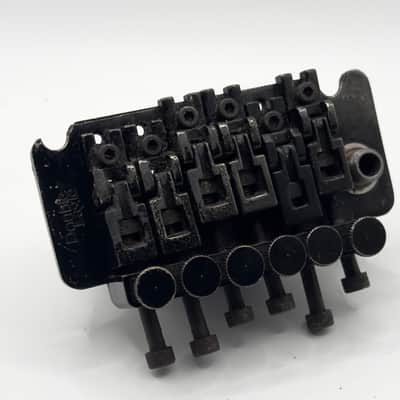 Double Eagle FRT Style Double Locking Tremolo Bridge 1980s - Black image 1