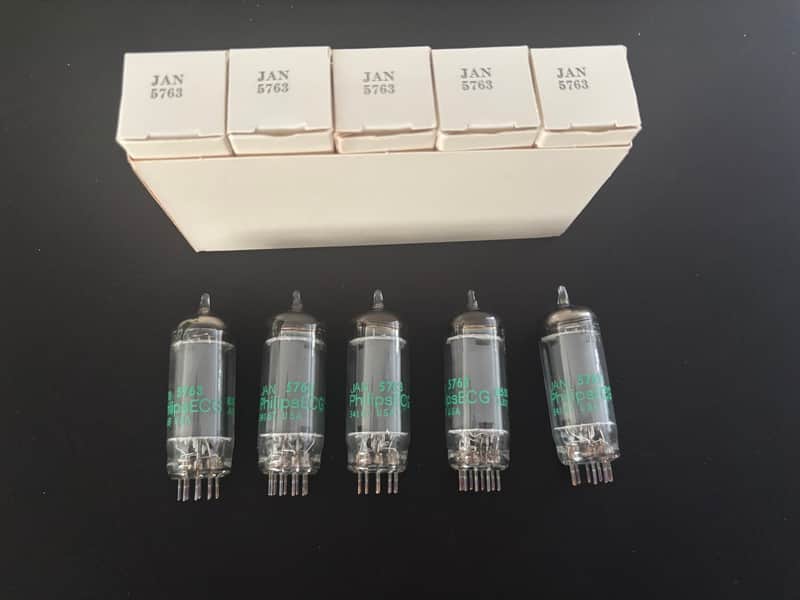 Phillips ECG JAN 5763 Sleeve (5) NOS/NIB 1985 image 1