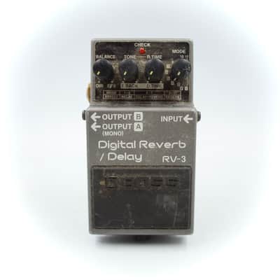 Boss RV-3 Digital Reverb / Delay With Original Box Gray Label Guitar Effect Pedal IO00861 image 2
