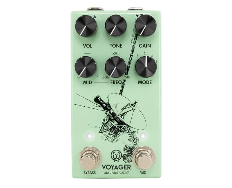 Walrus Audio Voyager Pre-Amp/Overdrive MKII Pedal - Seafoam - Open Box image 1